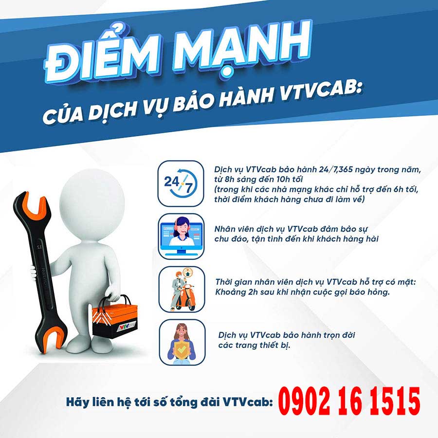 Bảo hành VTVCab