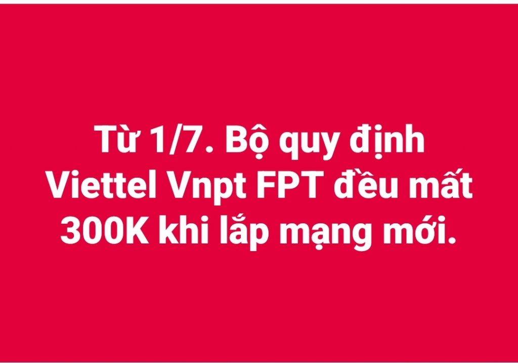 Tăng phí hòa mạng mới Internet